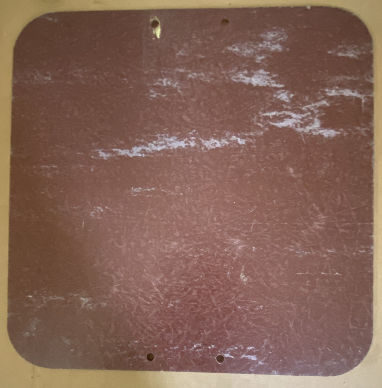 Original 1988 US FOREST SERVICE DEPT. Of Agriculture “NO VEHICLES “ fiber board