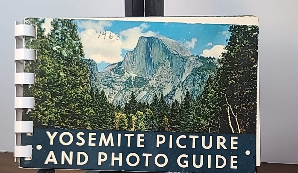 Vtg Yosemite National Park Color Album Prints 1953/Photo Guide 1955/Pers. Photos