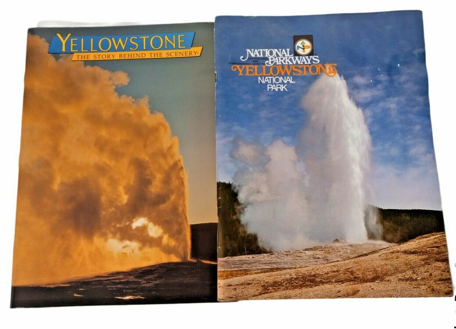 VTG PB National Parkways Yellowstone National Park 1976 Photo & Comprehensive Gd