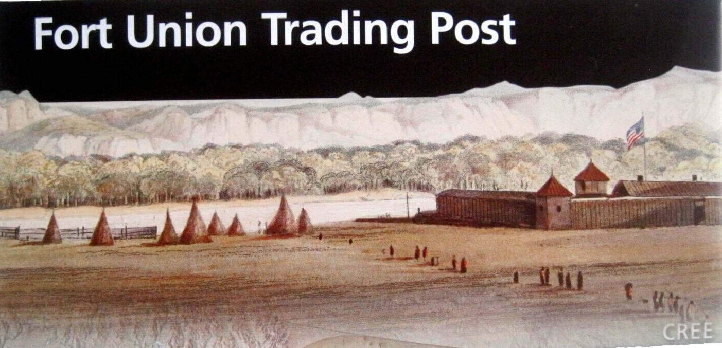 Fort Union Trading Post National Historic Site Park Service Unigrid Brochure Map