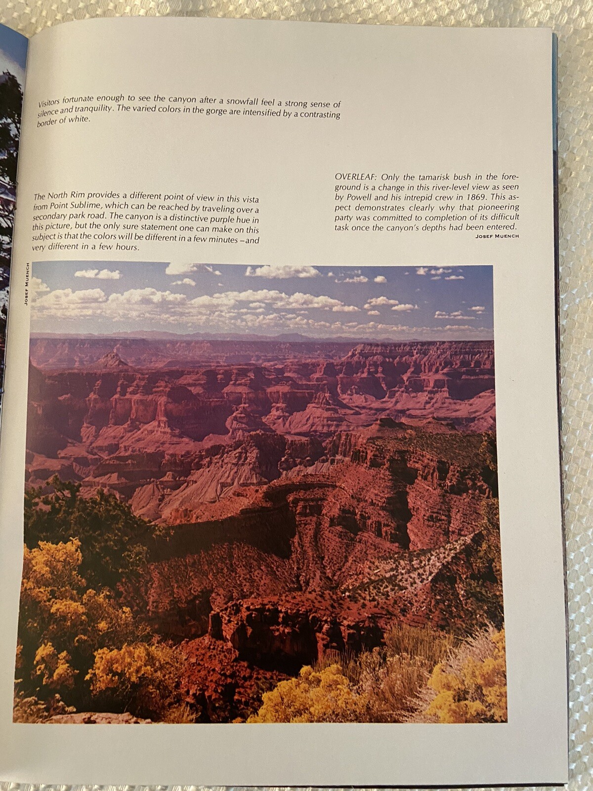 Grand Canyon Country by Carlos Elmer 1979 Scenic Photography Brochure soft cover