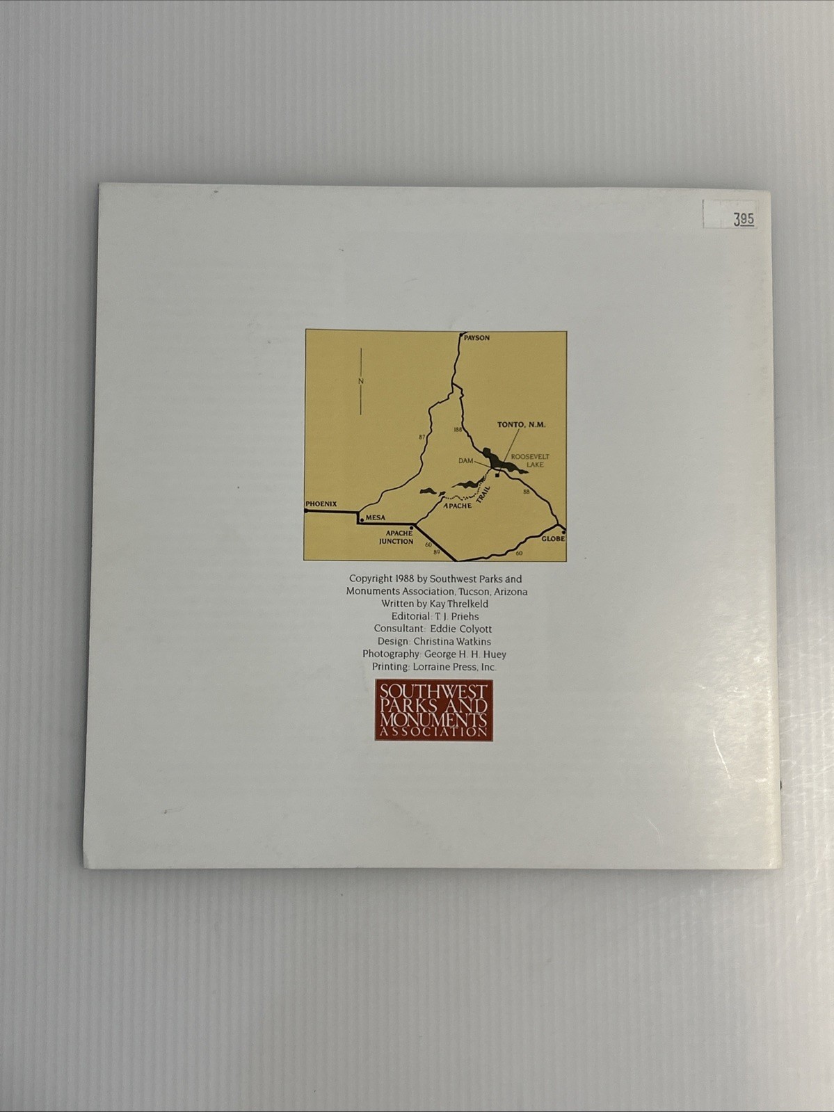 Southwest Parks & Monuments Association Booklets Fort Bowie & Santa Fe Trail