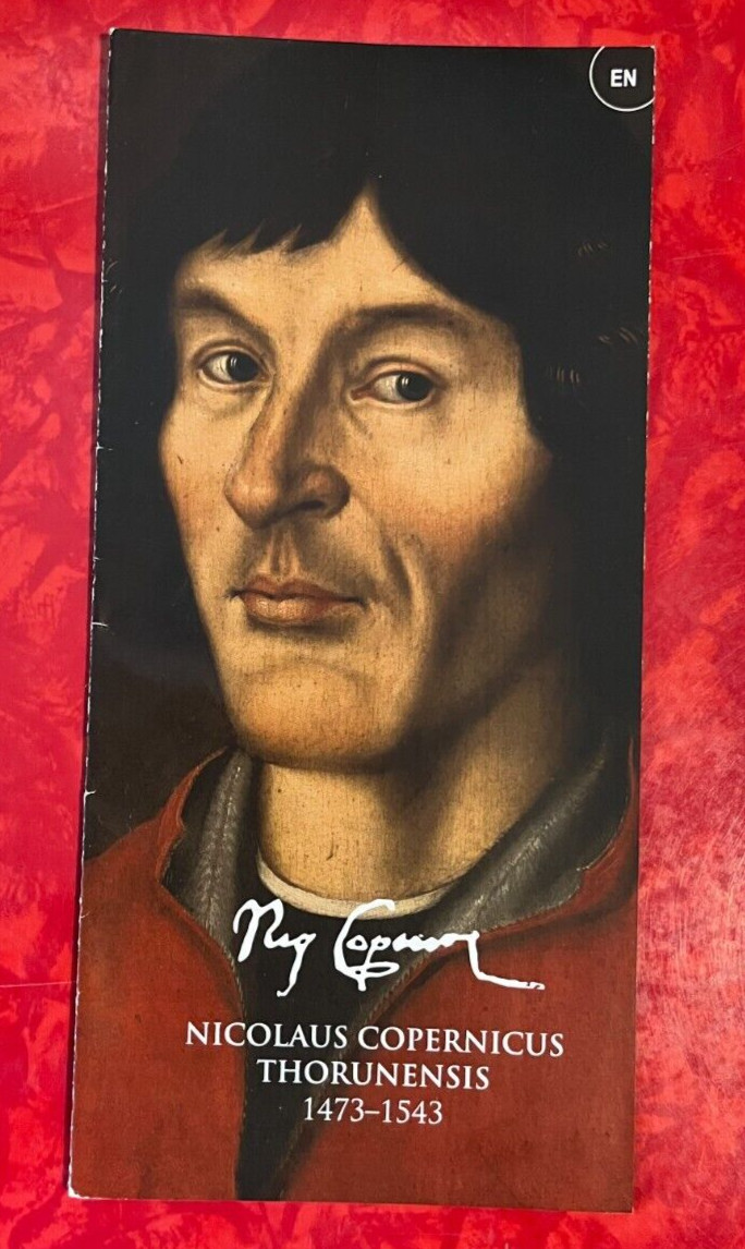 NICHOLAUS COPERNICUS BROCHURE – DISTRICT MUSEUM TORUN POLAND – ENGLISH