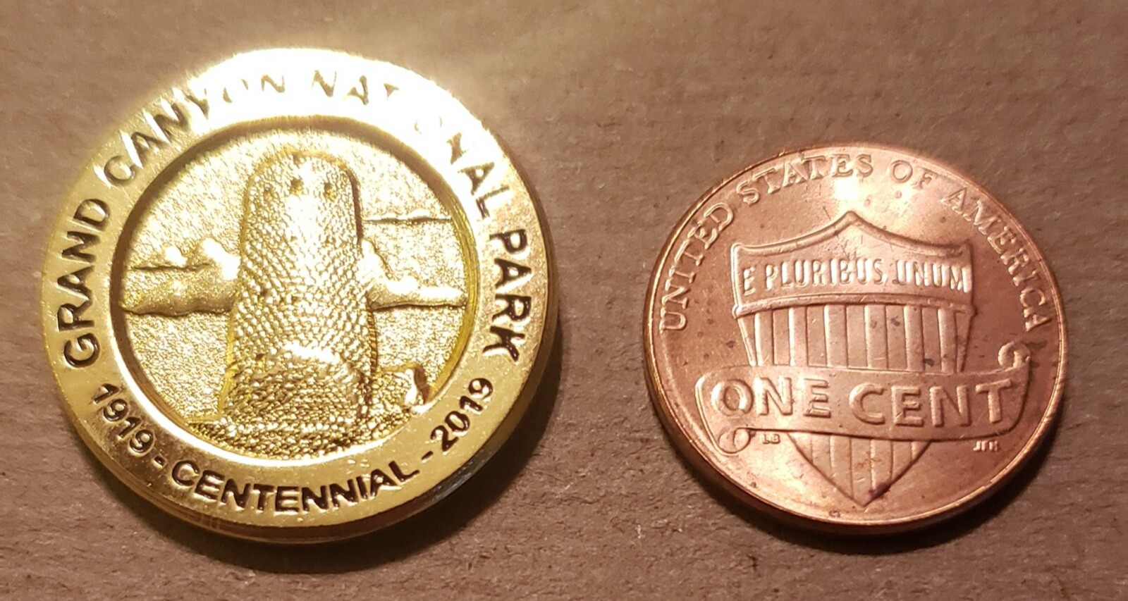 GRAND CANYON NATIONAL PARK CENTENNIAL 1919 – 2019 LAPEL PIN
