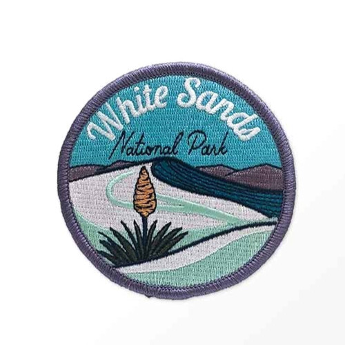 White Sands National park Patch Iron-On Applique Souvenir Gift