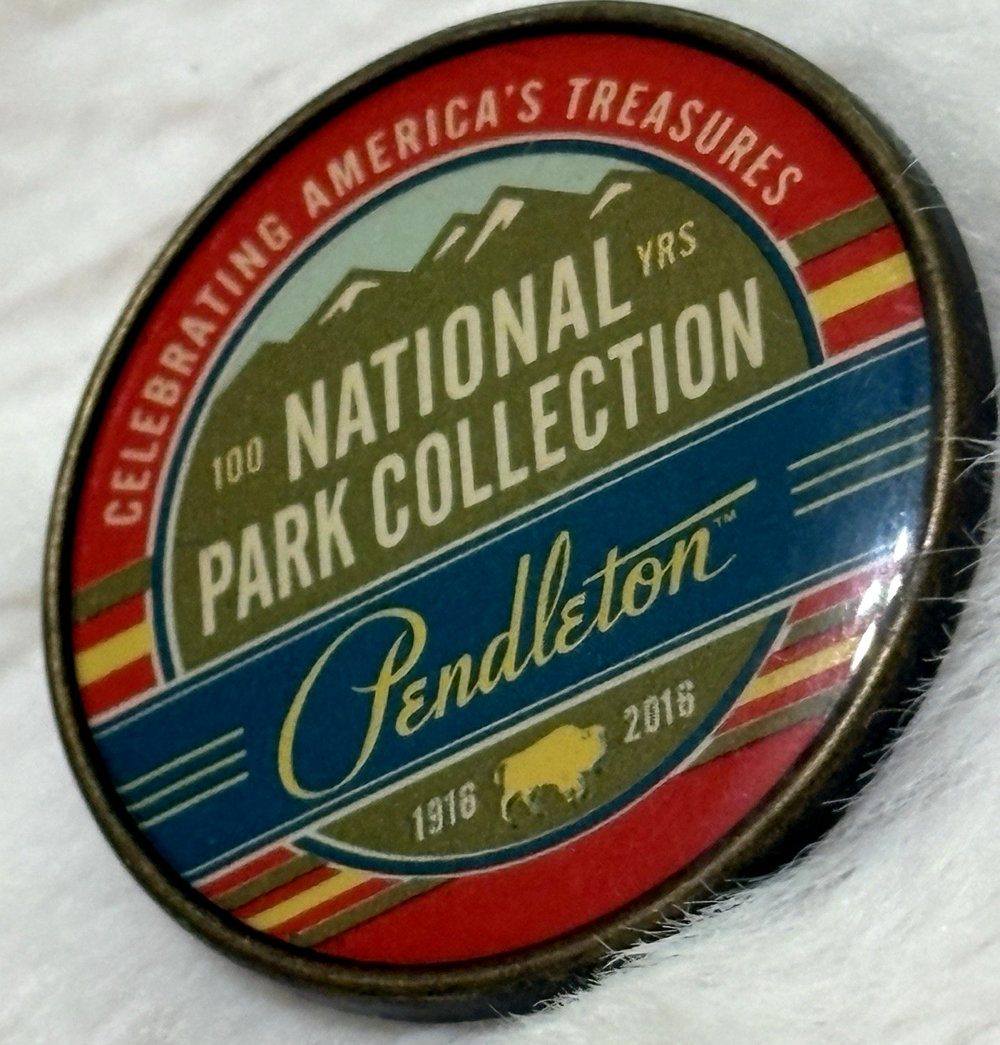 Pendleton Pin National Park Collection Lapel 100 Years America’s Treasures 2016