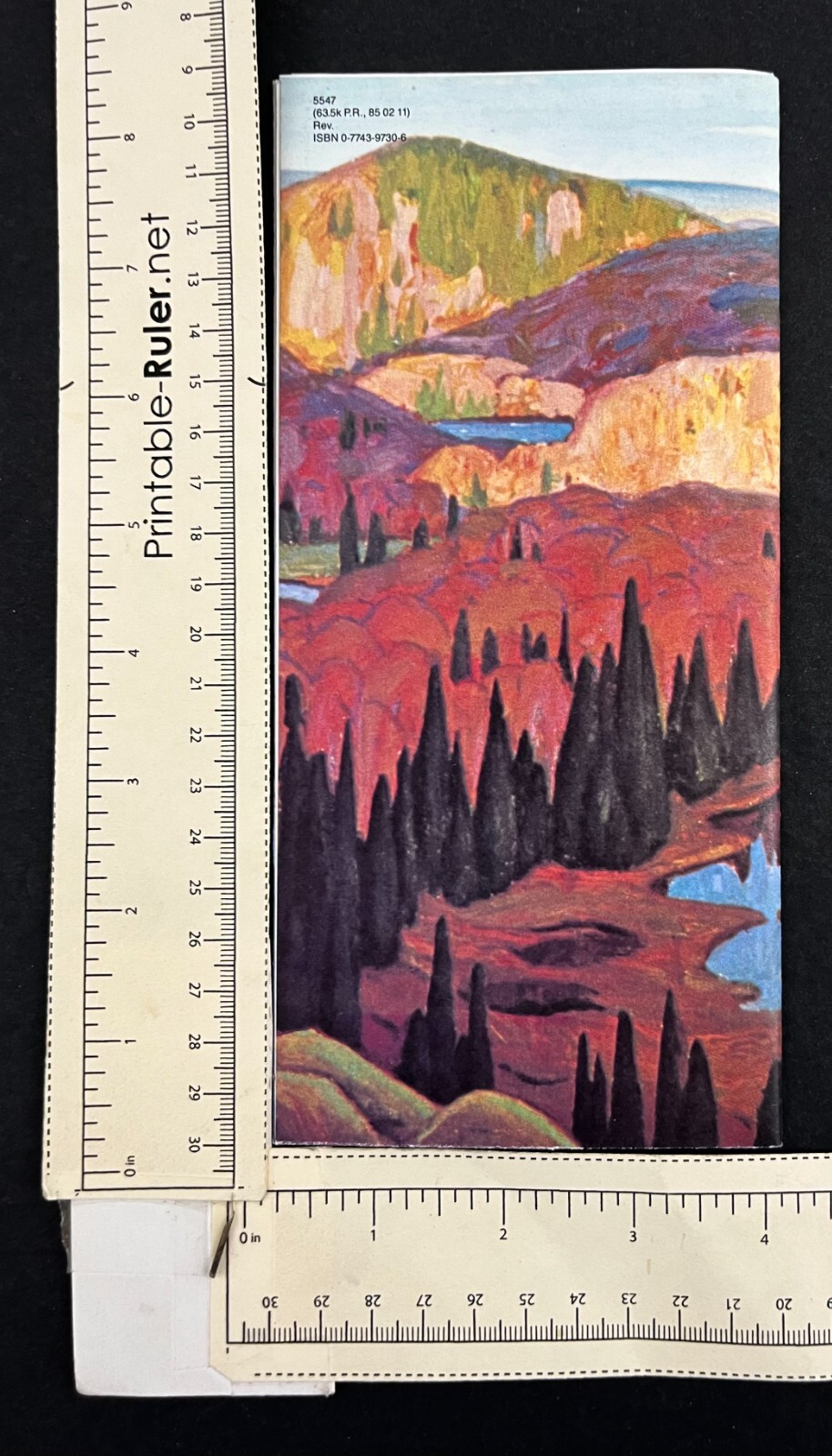 1985 Lake Superior Provincial Park Ontario Canada Vintage Travel Brochure Guide