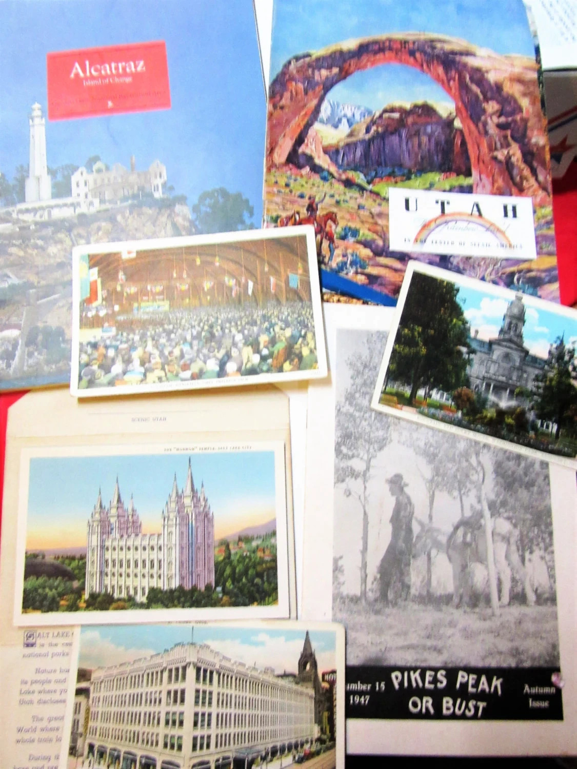 old national Parks NPR Travel books USA Pikes peak Alcatraz Jail island
