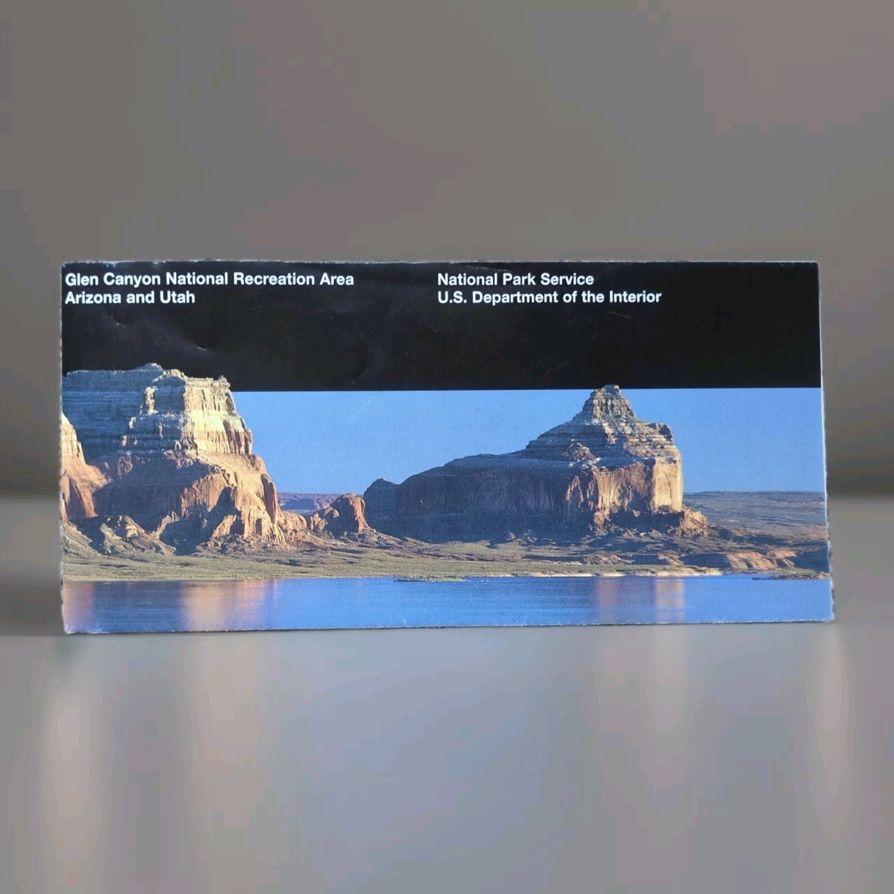 GLEN CANYON Official Map And Guide NATIONAL PARK SERVICE UNIGRID BROCHURE Map