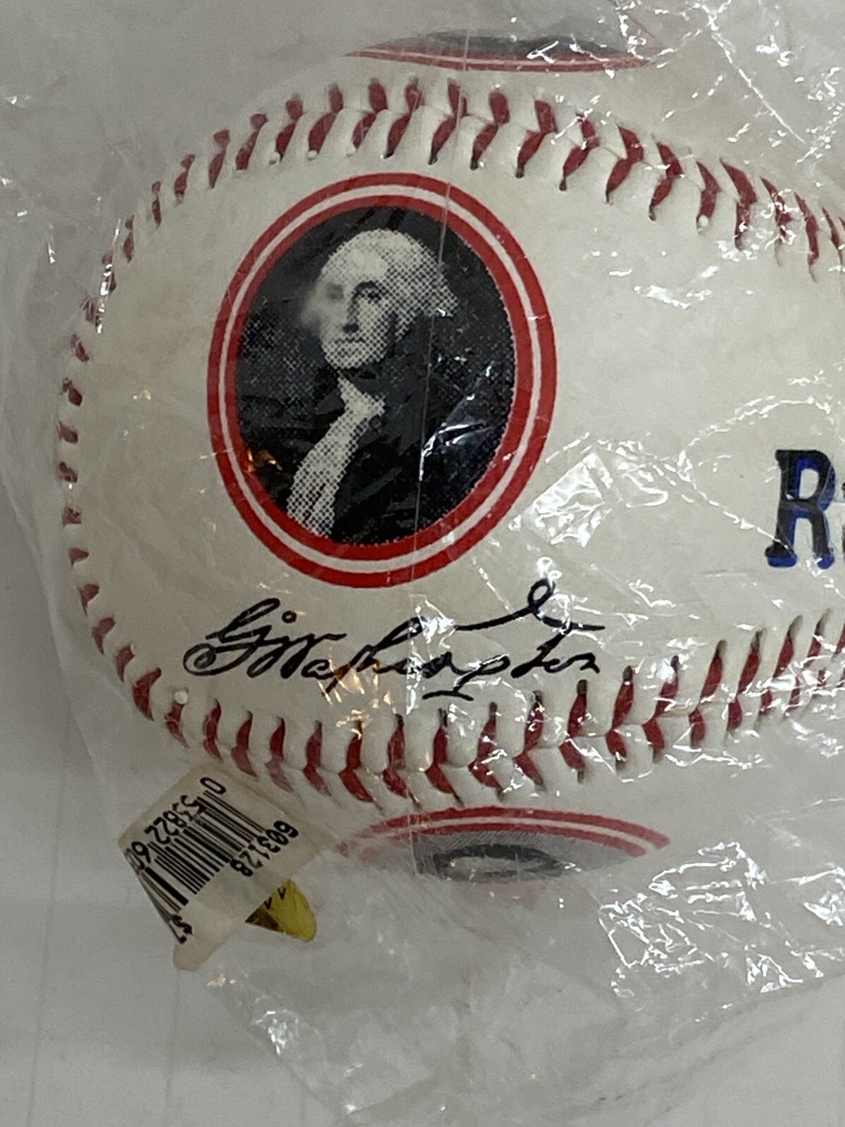 Mount Rushmore MVP Most Valuable President Souvenir Baseball From RPG, Inc.
