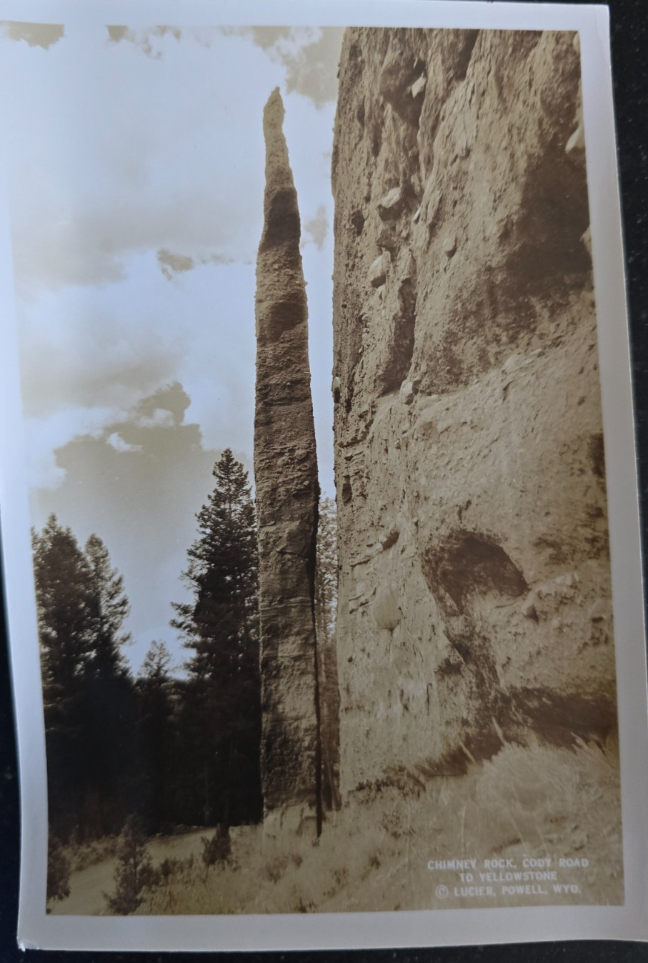 17 Real Photos, Yellowstone Park, 1930’s, Albert Lucier, Powell, Wyoming