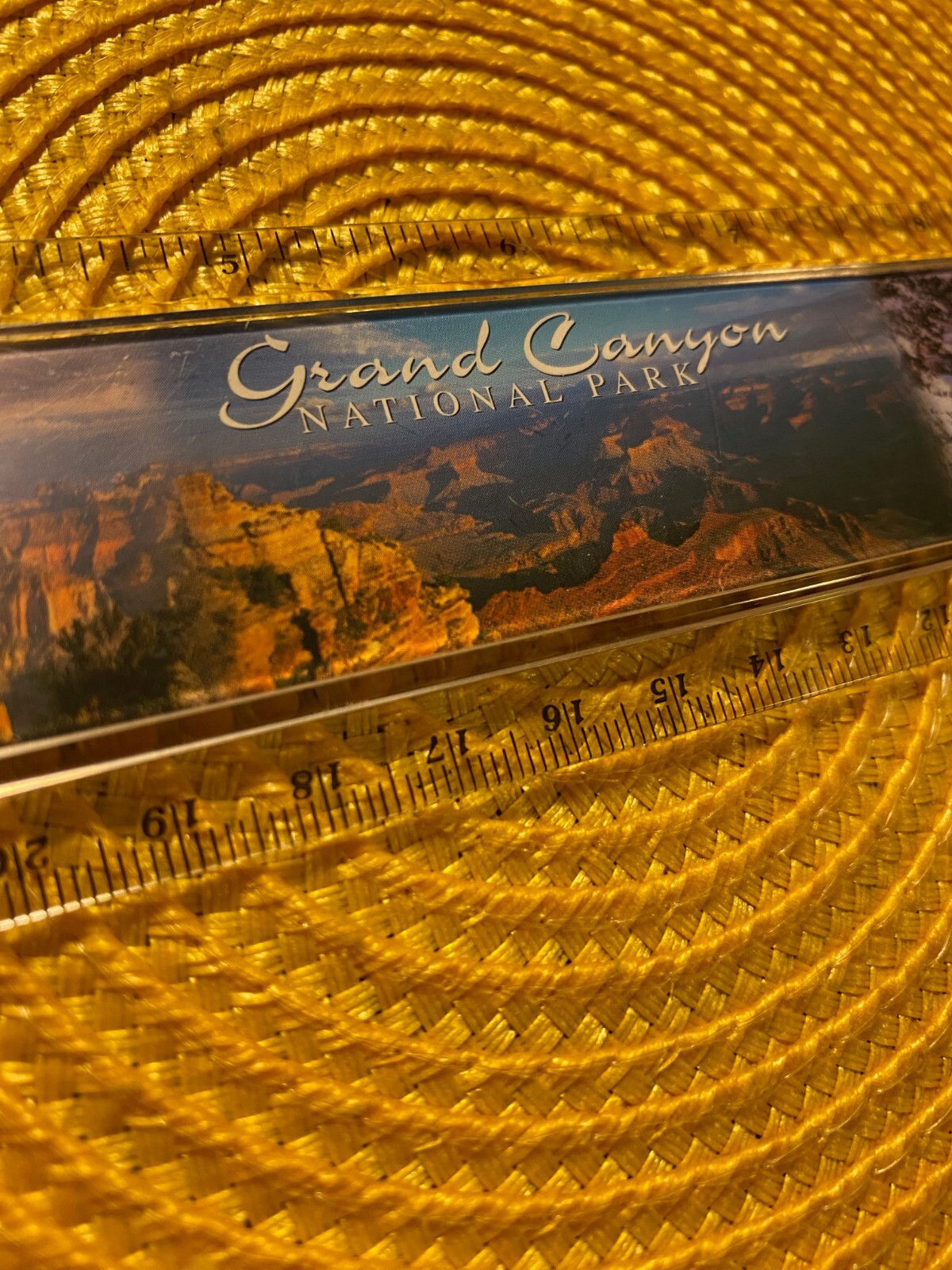 Grand Canyon National Park Ruler