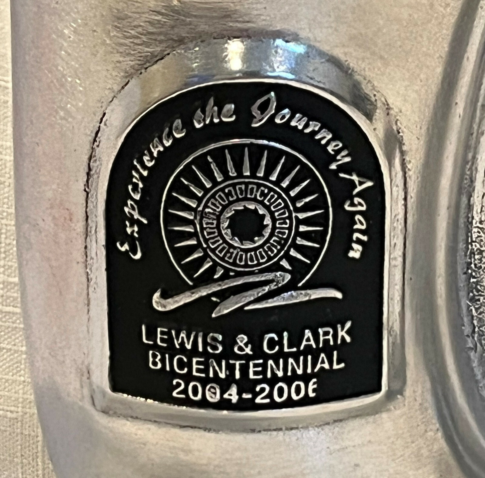 Lewis & Clark Bicentennial 2004-2006 Commemorative Pewter French Horn Coffee Mug