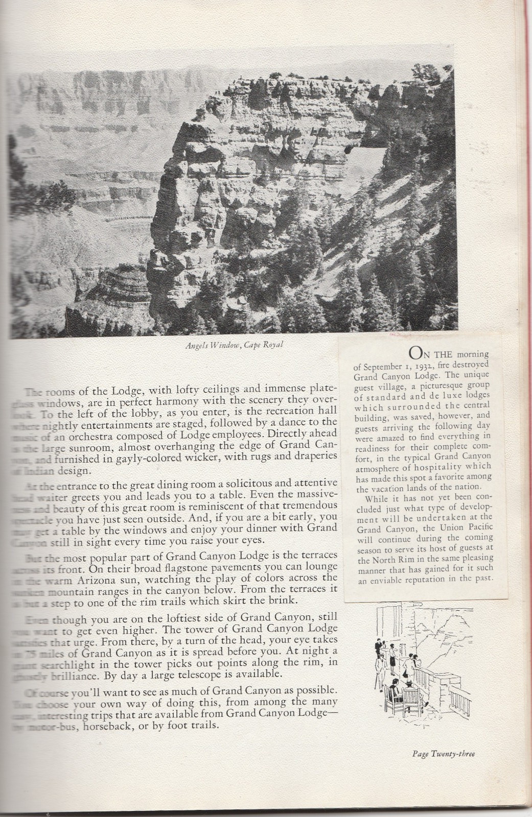 Zion Bryce Canyon Grand Canyon 1932/33 Tour Book