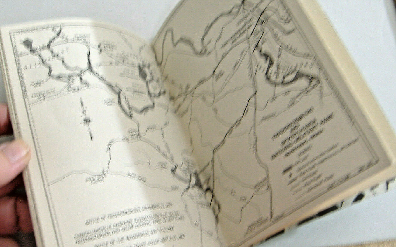 BATTLEFIELDS AROUND FREDERICKSBURG~SELF GUIDING TOUR~1960 SOFTCOVER BOOKLET