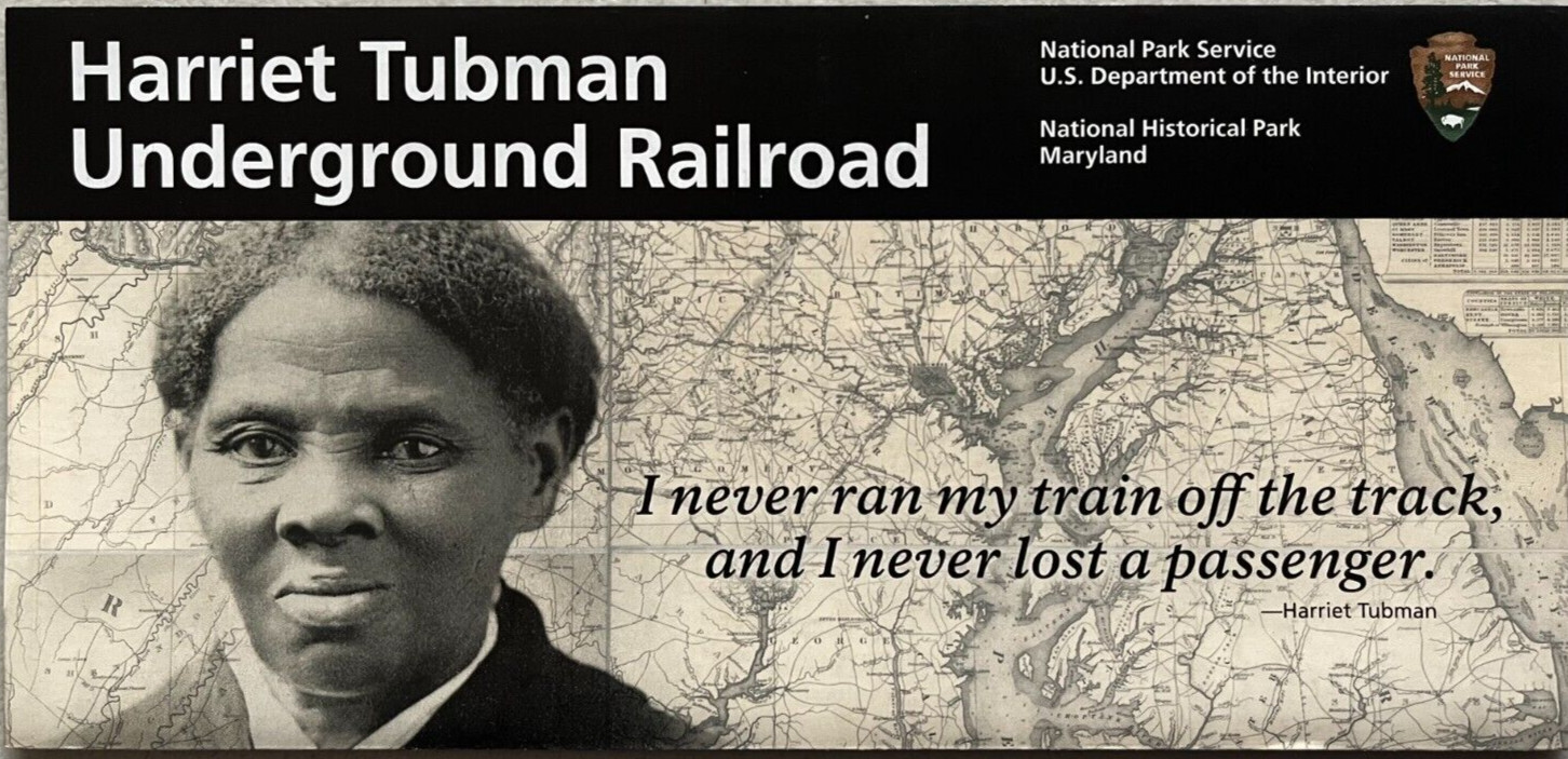 2026 HARRIET TUBMAN UNDERGROUND RAILROAD NATIONAL PARK SERVICE UNIGRID BROCHURE