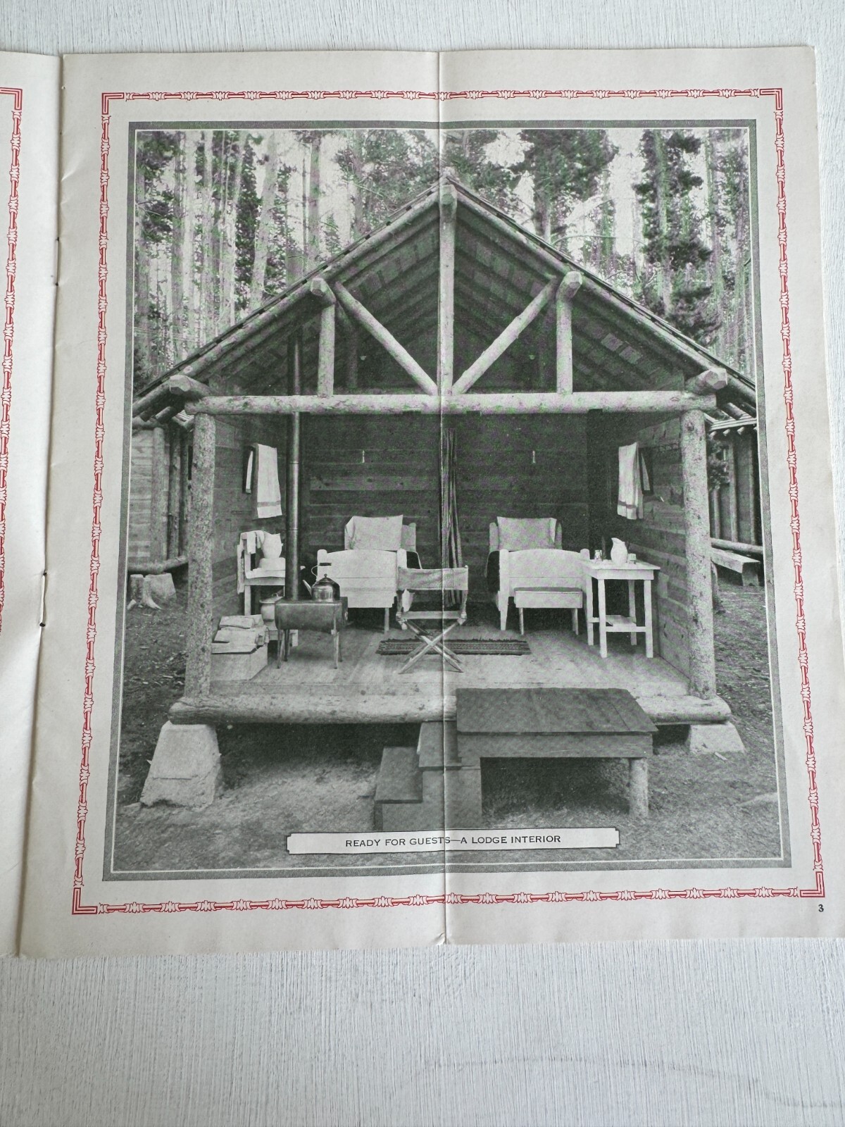 1920’s Yellowstone National Park Travel Brochure