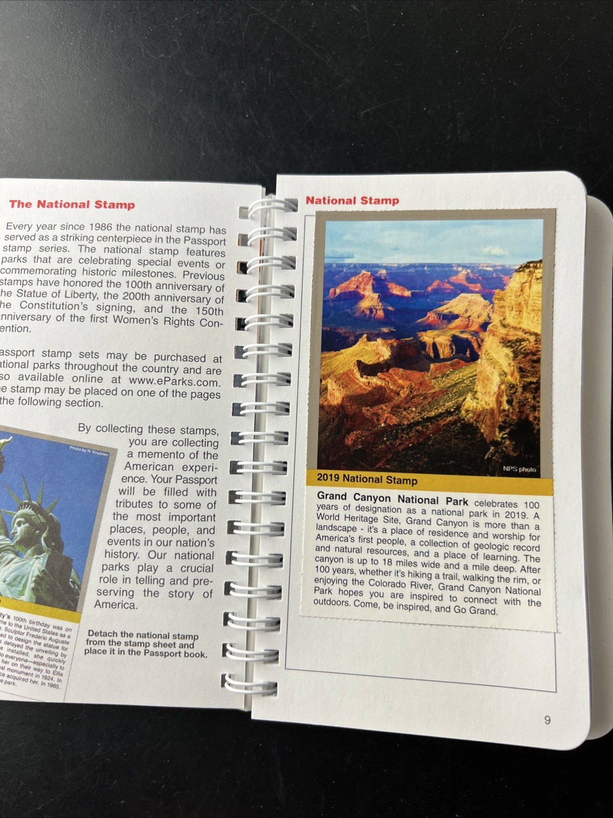 Passport To Your National Parks Official Stamp & Cancellations Tracking Record