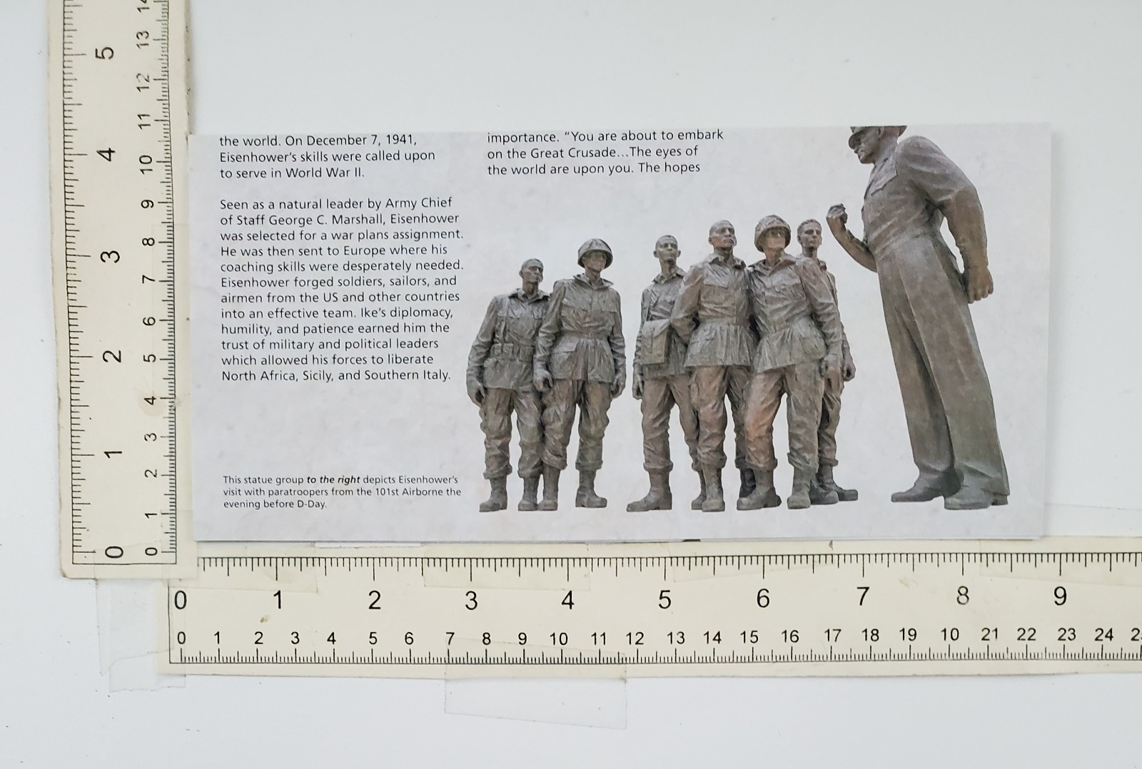 2000s Washington DC Dwight Eisenhower Memorial National Park NPS Travel Brochure