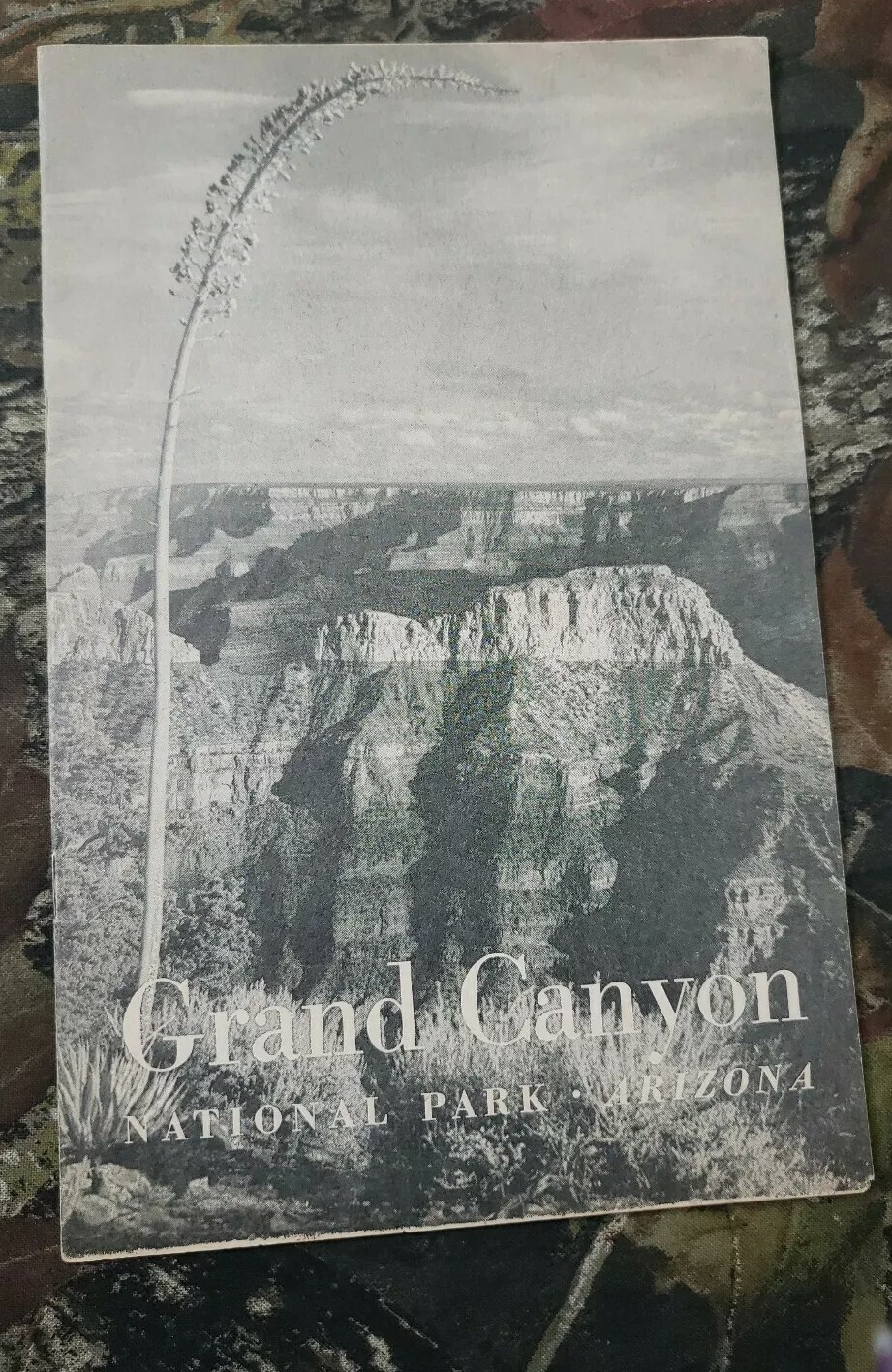 Vintage 1954 National Park Service Grand Canyon Tourism Pamphlet Book