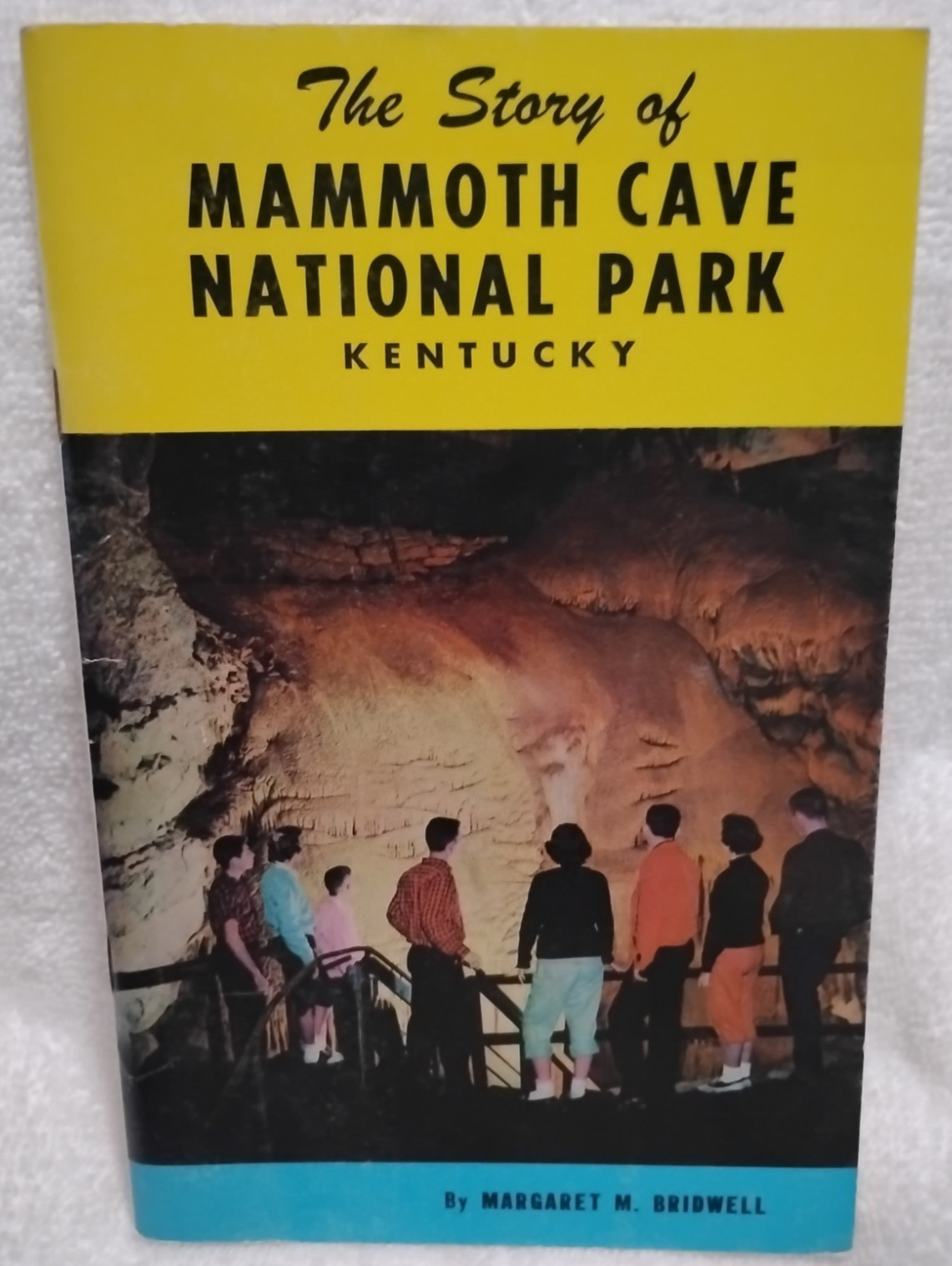 The Story of Mammoth Cave National Park History By Margaret Bridwell Vtg 1971 PB