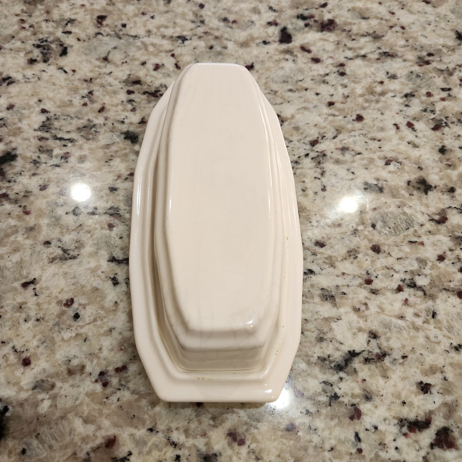 1900’s Antique Wawona Hotel Porcelain Butter Dish. RARE!