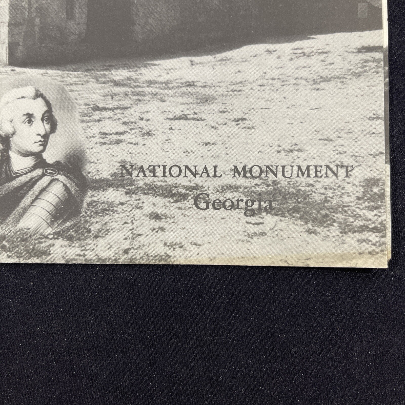Vtg 1957 Fort Frederica National Monument Brochure Pamphlet Map Guide Georgia