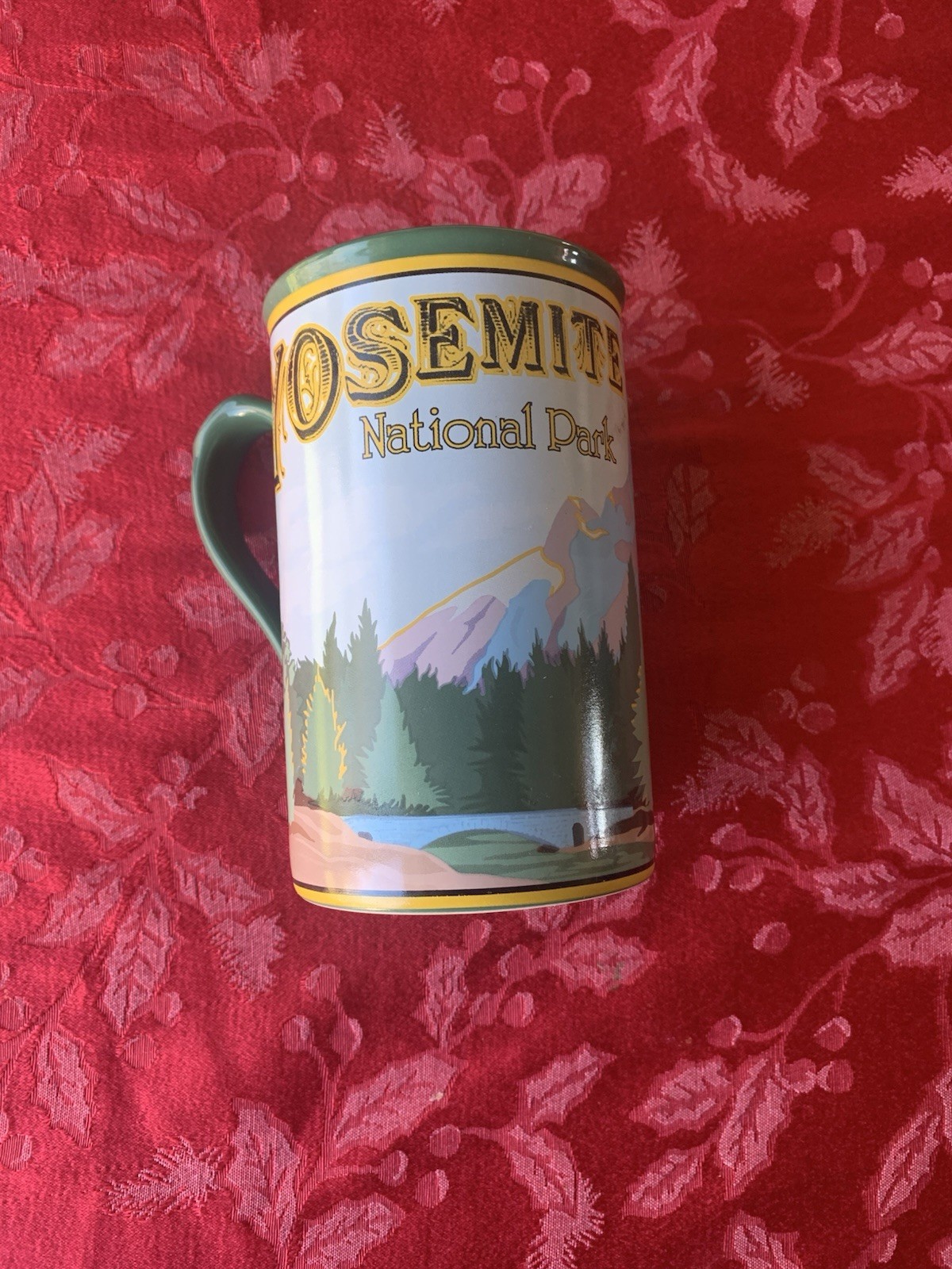 Yosemite National Park Coffee Cup Ceramic Mug Half Dome Souvenir