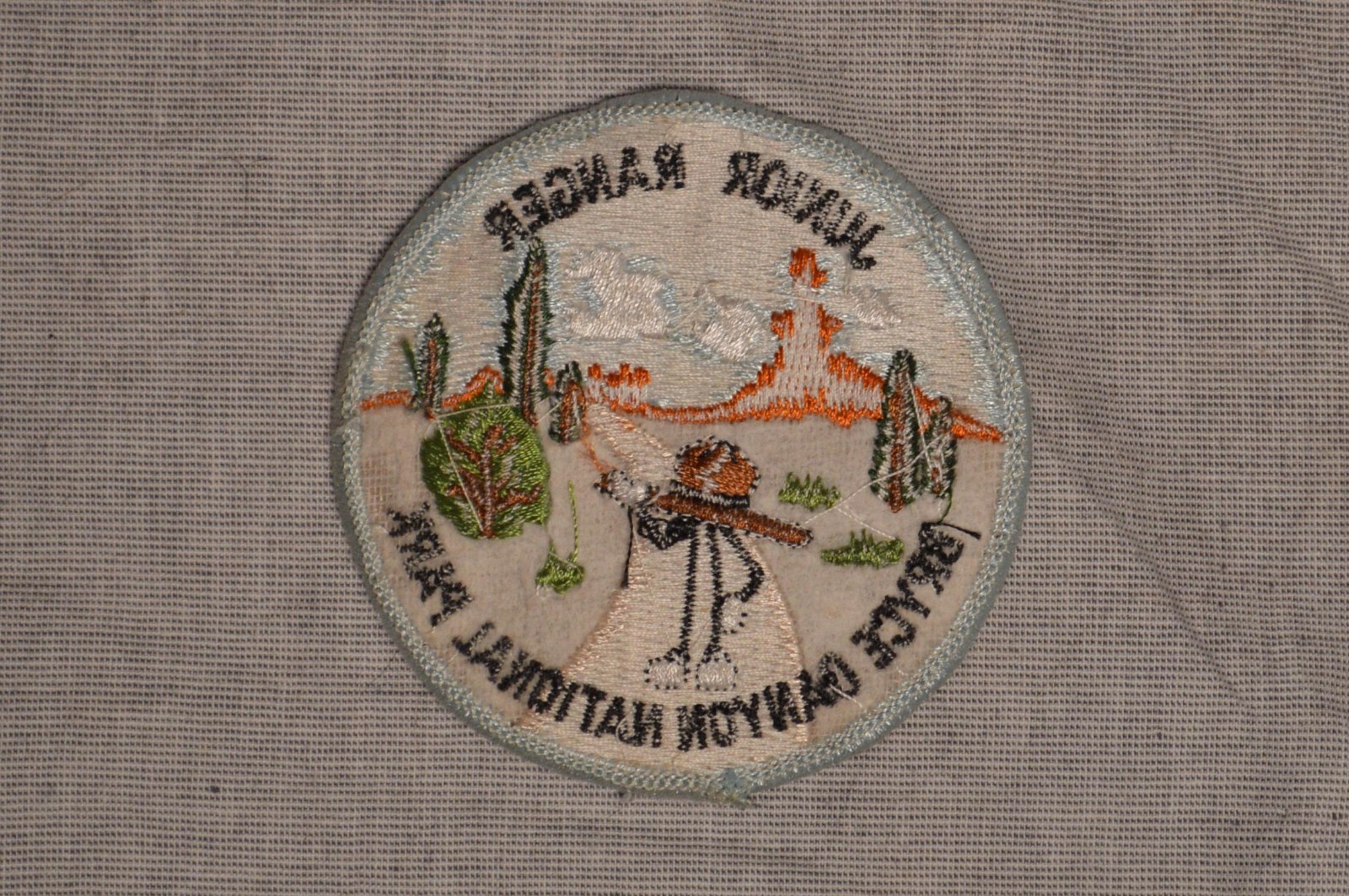 Bryce Canyon NationalPark Junior Ranger Circular Patch Embroidered