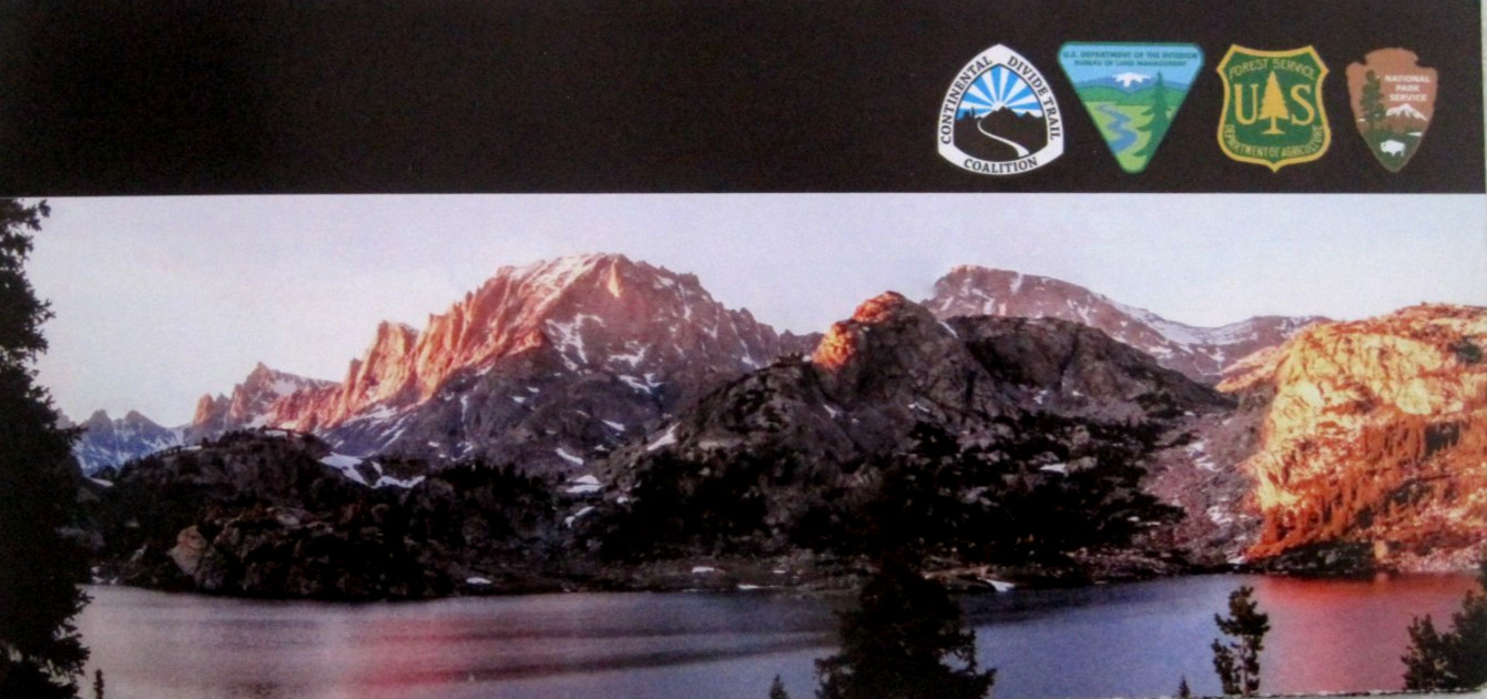 Continental Divide Trail National Park Service Unigrid Brochure Map
