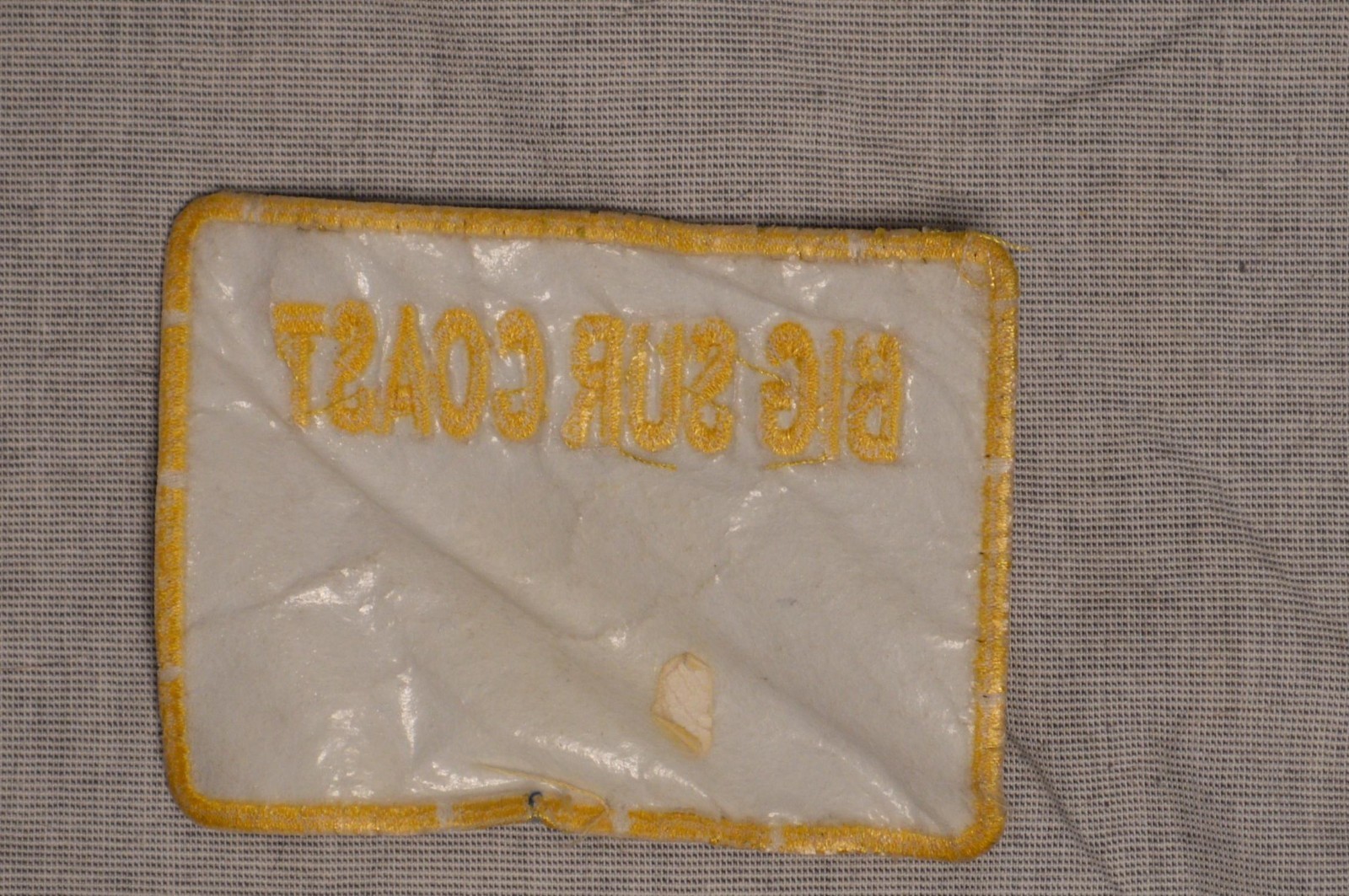 Big Sur Coast Patch Embroidered Rectangular Well Worn