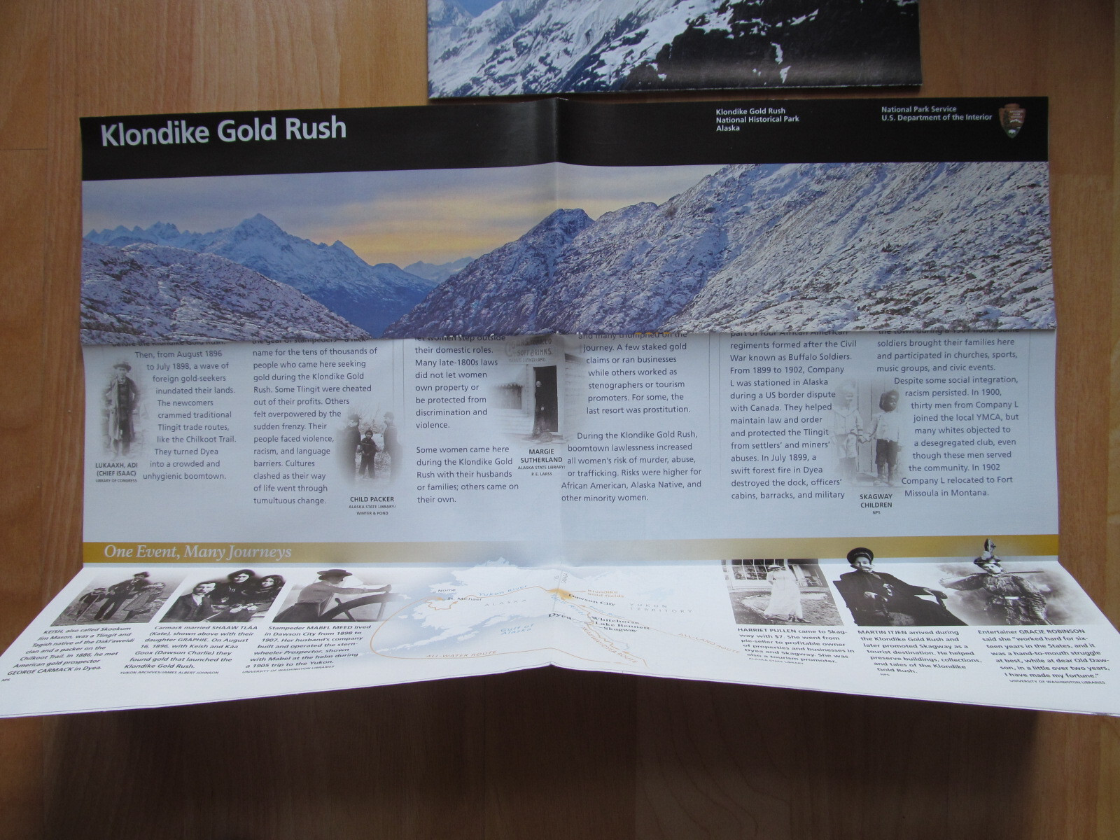 National Parks Glacier Bay 2018 and Klondike Gold Rush 2020