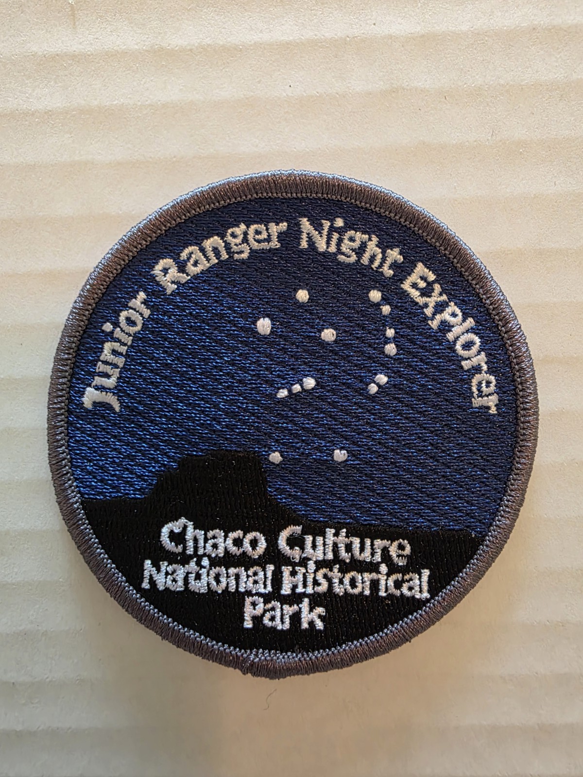 Chaco Culture Night Explorer NPS National Park Service Junior Ranger Patch