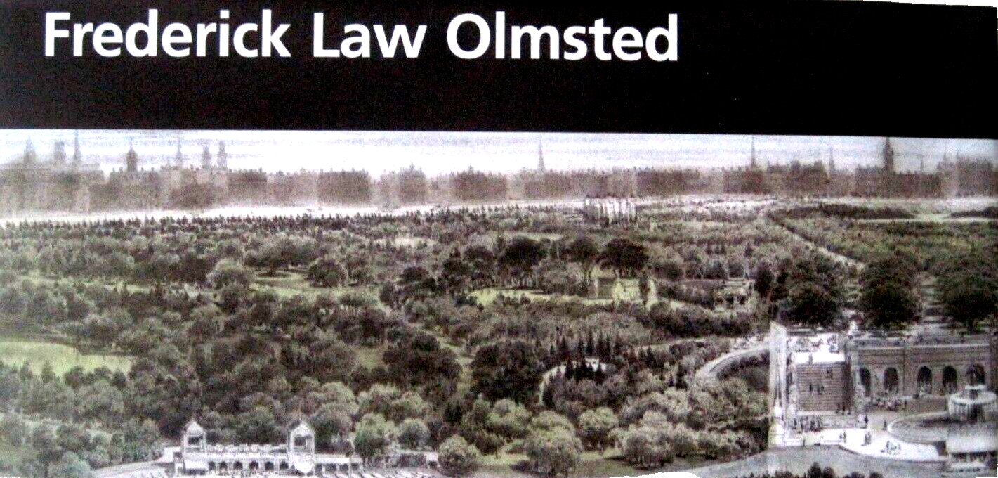 Frederick Law Olmsted Historic Site National Park Service Unigrid Brochure Map