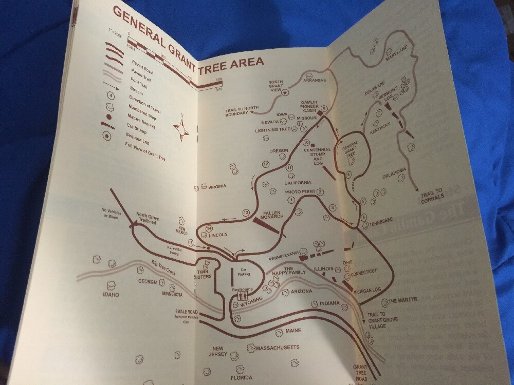 General Grant Tree Trail Booklet Sequoia Natural History Association 2008
