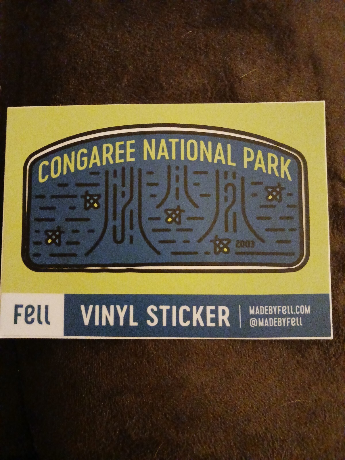 Congaree National Park Sticker South Carolina National Park Decal