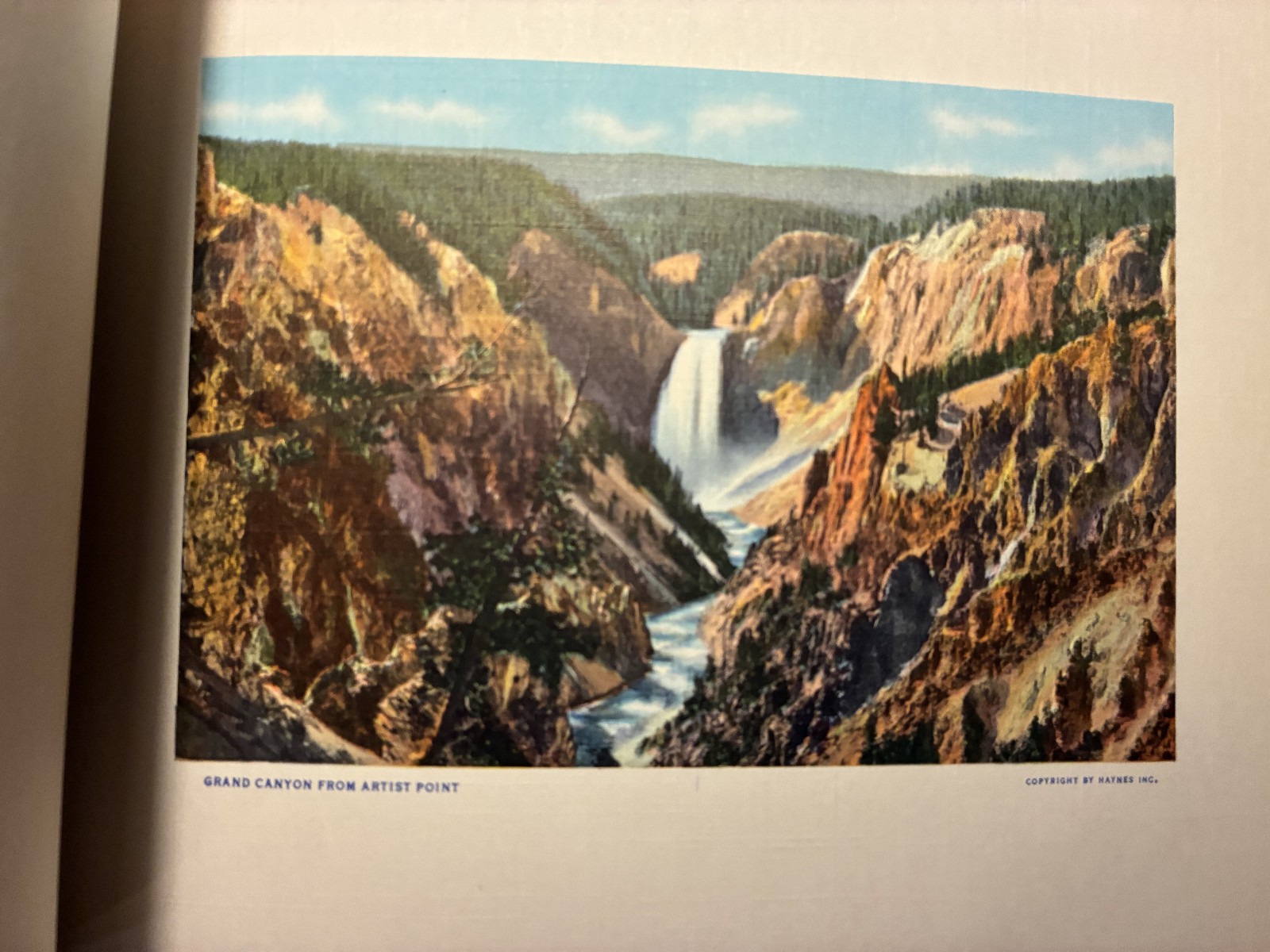 Vintage 1930’s Treasures of Yellowstone National Park Souvenir Photo Book