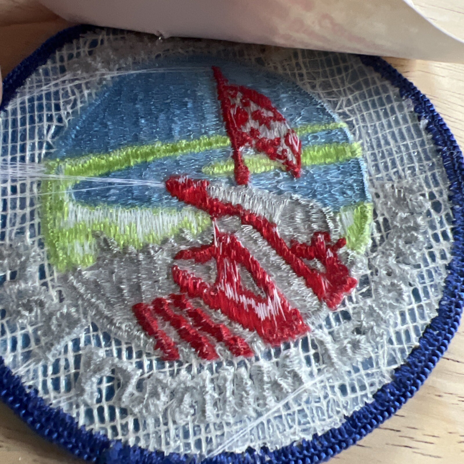 vintage Vicksburg national military park patch in Eastern National