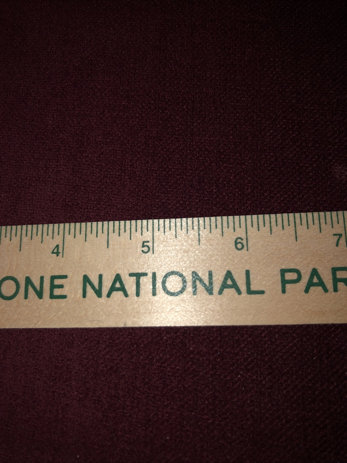 Yellowstone National Park-Finders Seekers Wooden Ruler-New, Out Of The Bag
