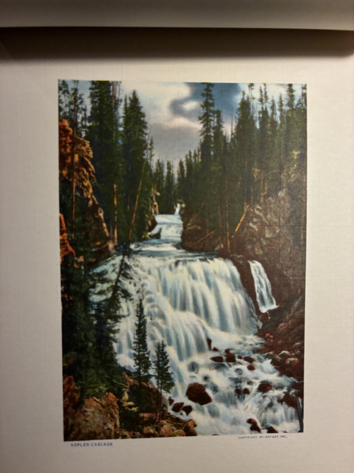 Vintage 1930’s Treasures of Yellowstone National Park Souvenir Photo Book