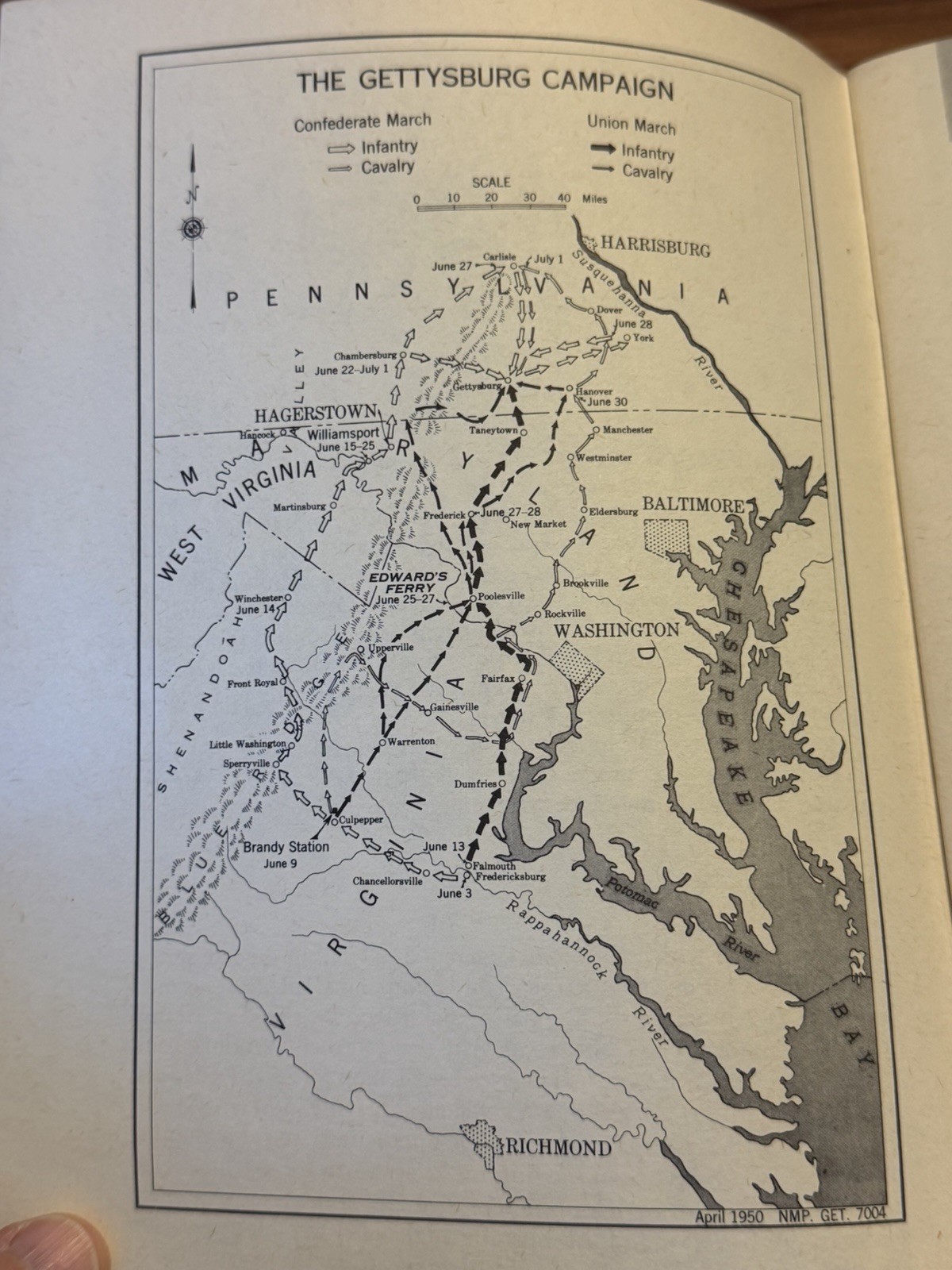 Vintage Gettysburg National Park Service Military Park Booklet 1962 Illustrated