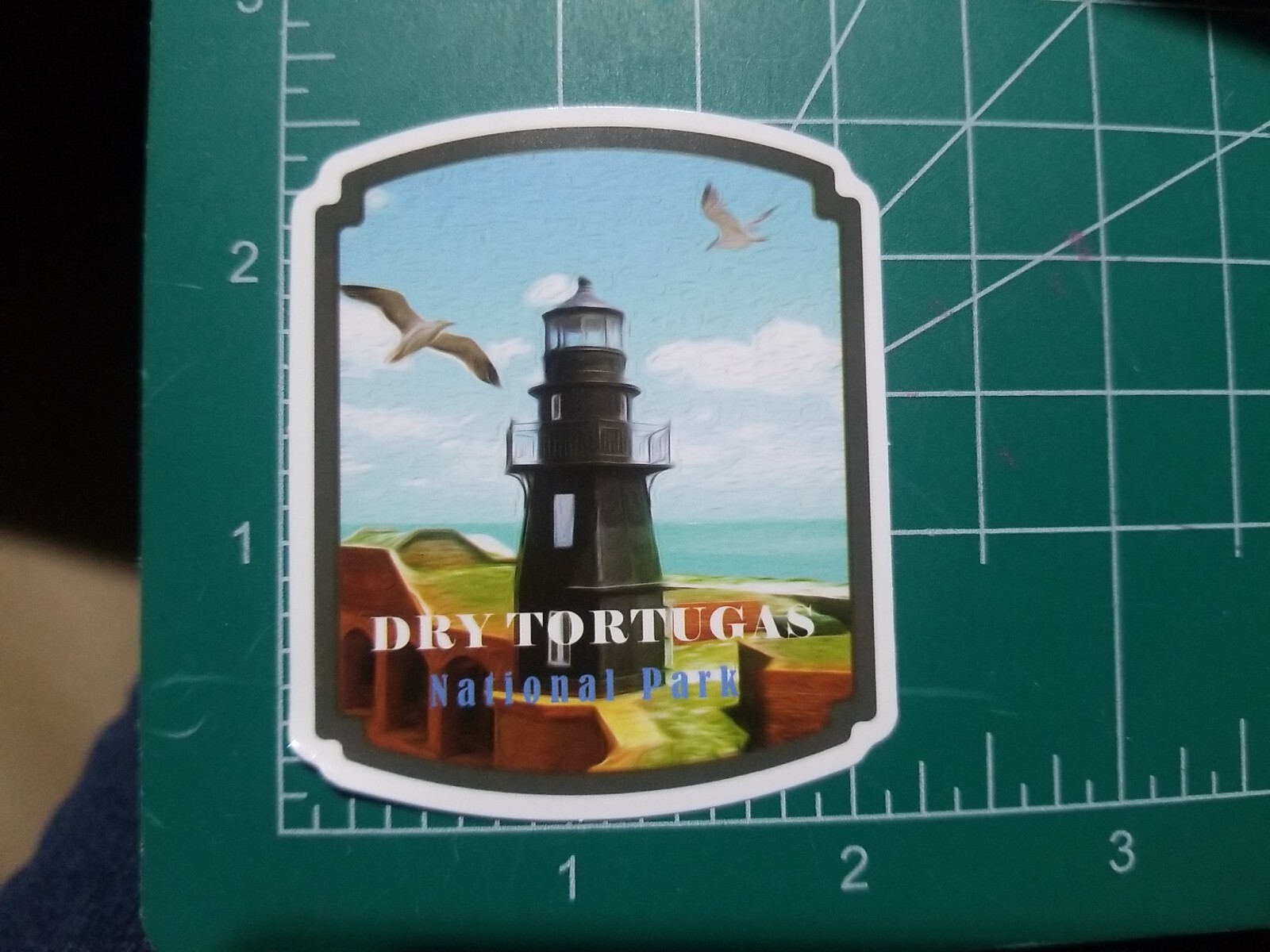 Dry Tortugas National Park Vinyl Sticker / Decal. Waterproof 2″ X 2.5″