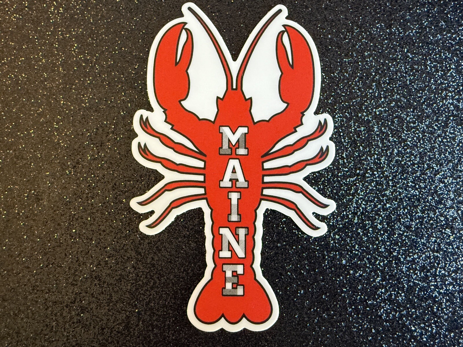 Maine Lobster Weatherproof Vinyl Sticker
