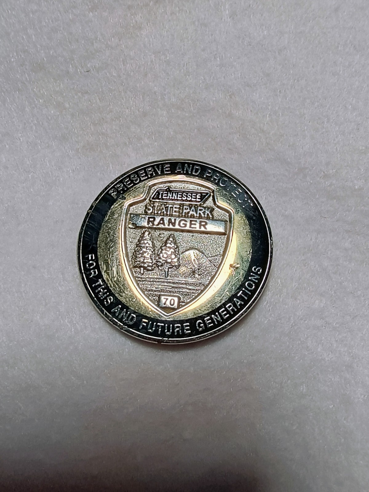 Tennessee State Parks Ranger Token/Medallion 1997-2007 National Parks Theme
