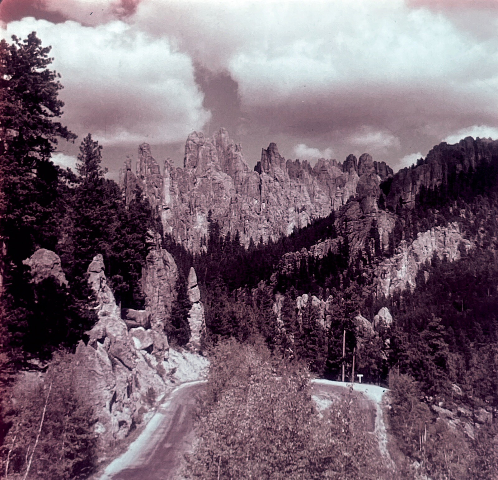 Lot of 15 Vintage MT RUSHMORE BLACK HILLS Pana-Vue Slide 35mm National Park 1962