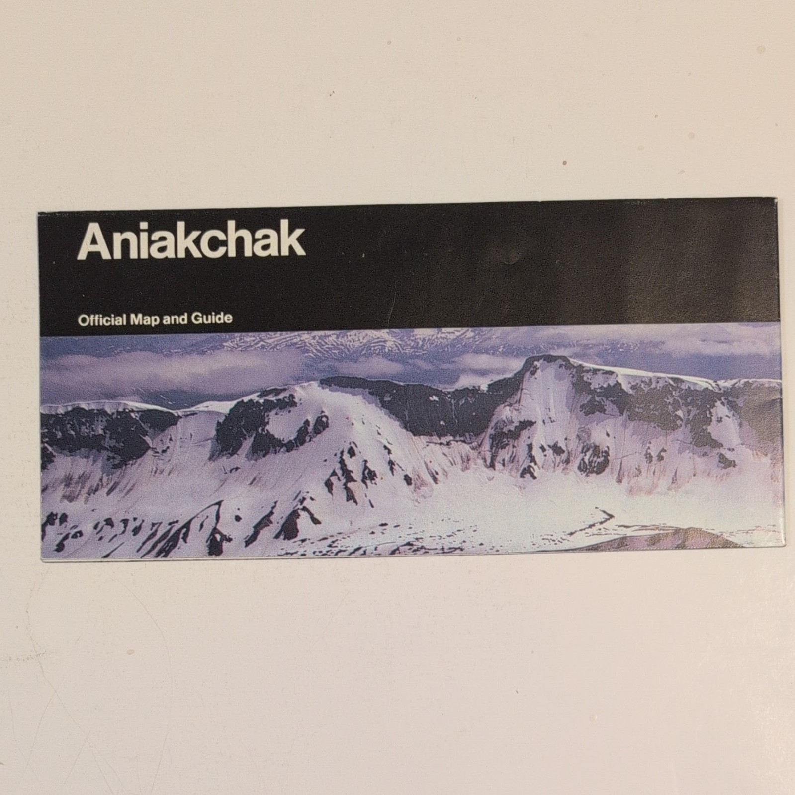 Aniakchak National Park Service NPS Unigrid Brochure GPO 1999