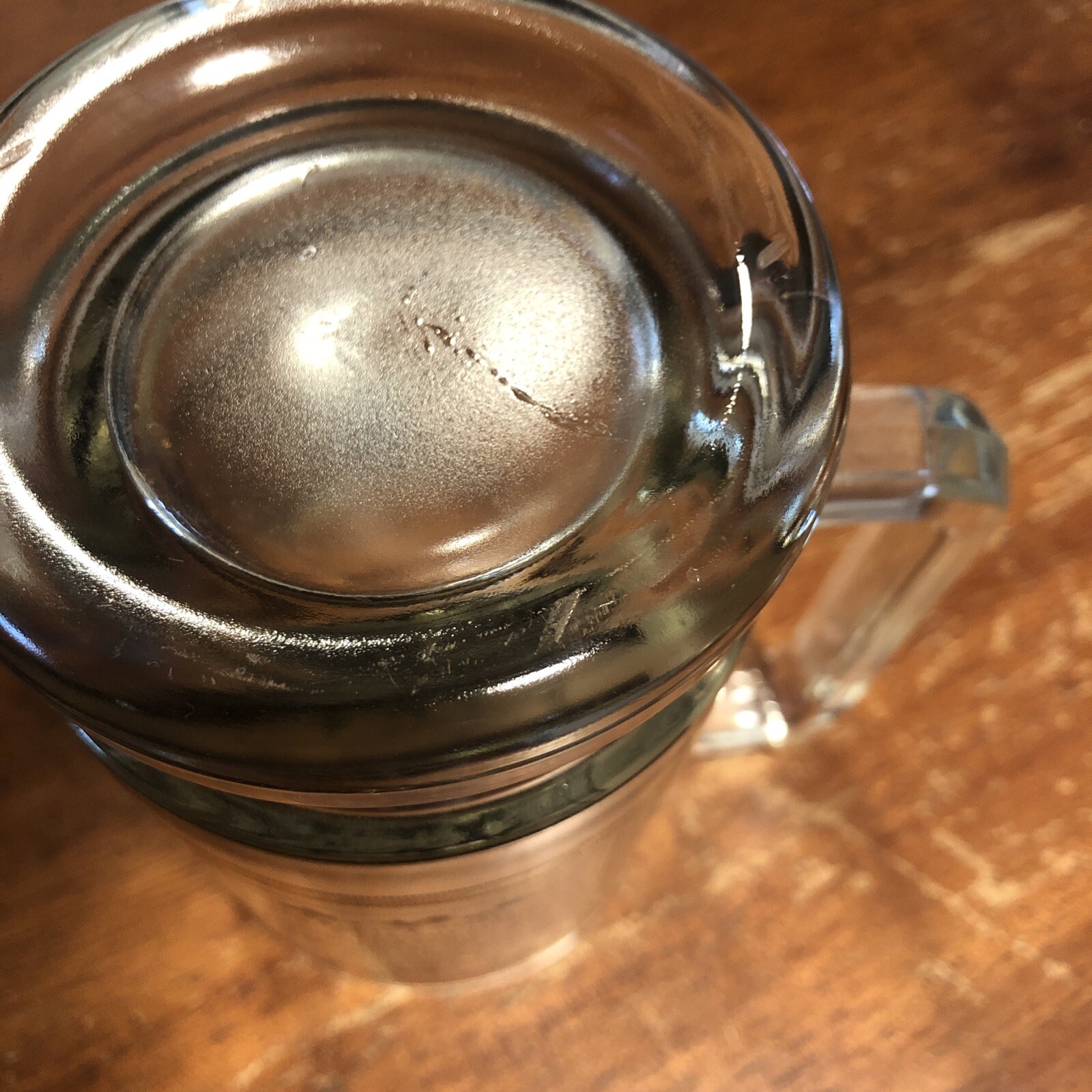 Vintage Yellowstone National Park Glass Beer Mug Stein 1993 Gold Beautiful Rare