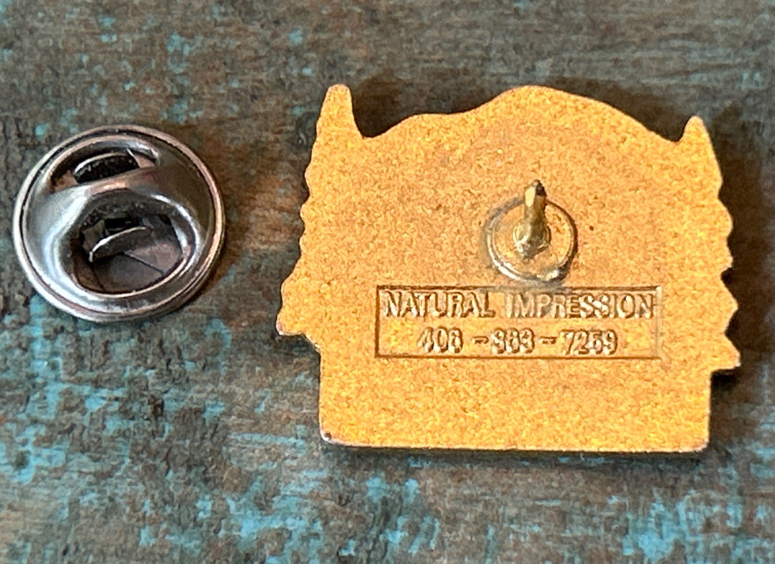 Mount Rainier National Park Lapel Pin Scenic Mountain Souvenir Enamel Mt Vintage