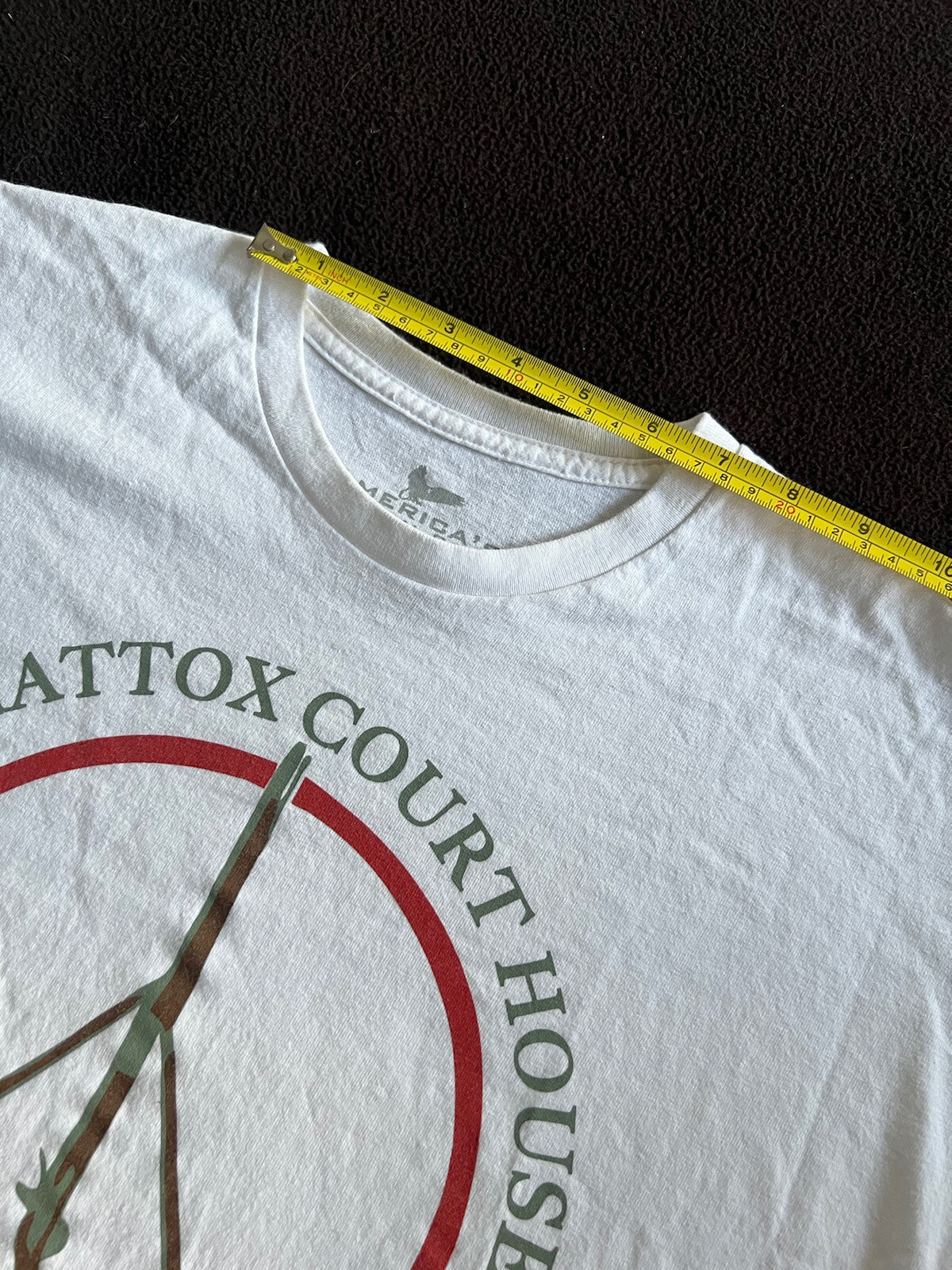Official Appomattox Court House National Historical Park T-shirt RARE 4/9/1865