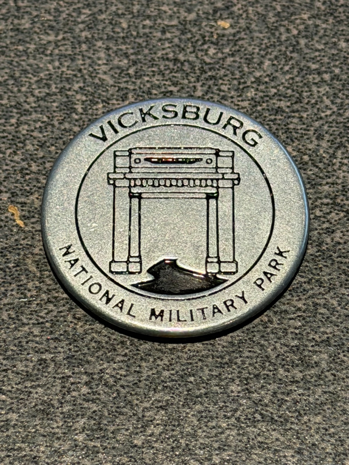 Vicksburg National Military Park – Napoleon Cannon – Token